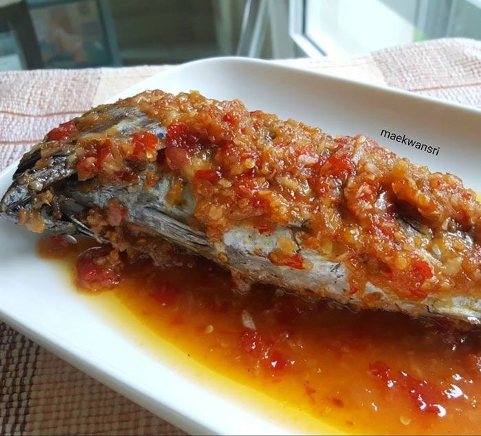 ปลาโอราดพริก อาหารจานเดียว