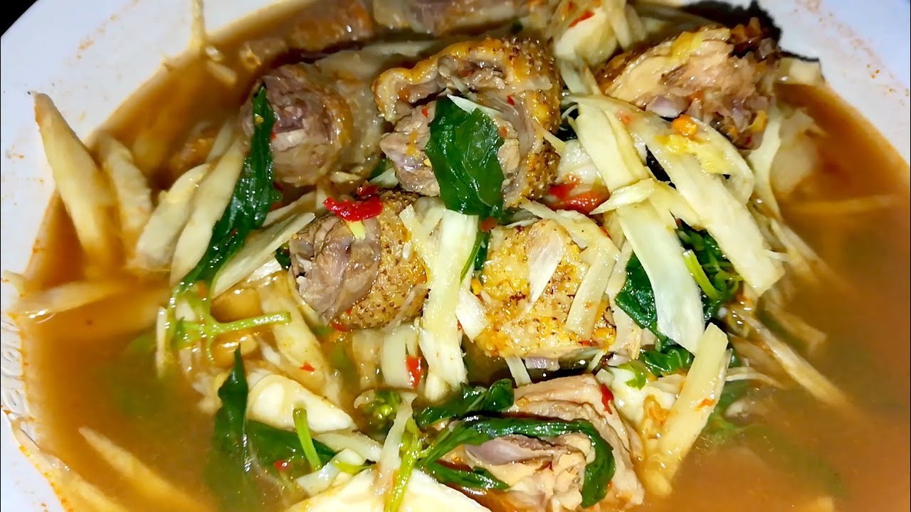 แกงไก่ใส่หน่อไม้ดอง อาหารภาคเหนือ