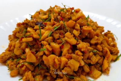 คั่วกลิ้งเจ อาหารเจ