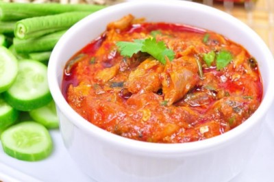 น้ำพริกอ่อง (ดั้งเดิม) อาหารภาคเหนือ