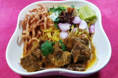 ข้าวซอยเนื้อ อาหารภาคเหนือ