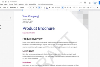 Google Docs เพิ่มฟีเจอร์ใหม่ เปิดให้ใส่ลายน้ำแบบข้อความได้แล้ว