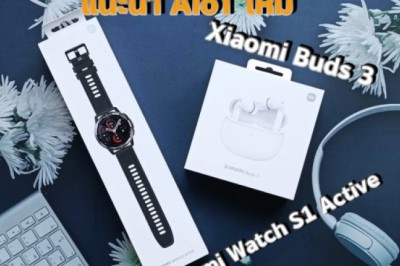 แนะนำ AIoT ใหม่ Xiaomi Buds 3 พร้อม Xiaomi Watch S1 Active