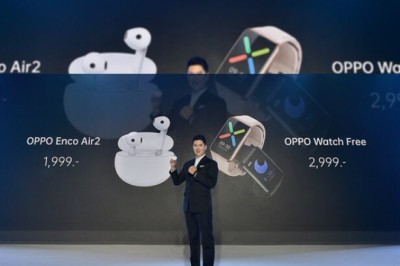 ออปโป้ เปิดตัว ‘OPPO Enco Air2’ หูฟังไร้สาย และ ‘OPPO Watch Free’ สมาร์ทวอทช์ระดับเริ่มต้น 