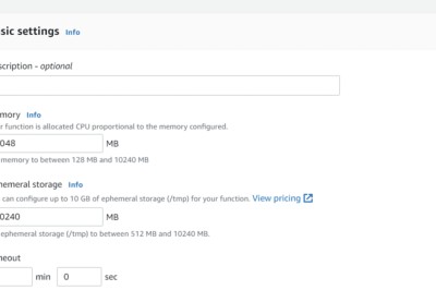 AWS Lambda ขยายขนาดสตอเรจเพิ่ม ใส่ได้ถึง 10GB