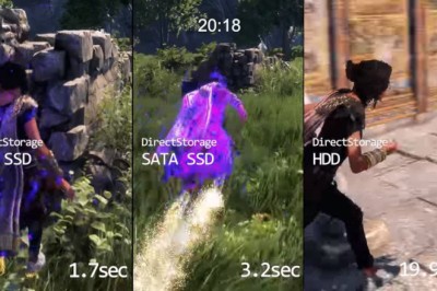 เกม Forspoken โชว์การโหลดเกมผ่าน DirectStorage API ส่งข้อมูลเร็วกว่าเดิม 1.7 เท่า