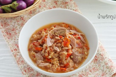 น้ำพริกทูน่า น้ำพริก