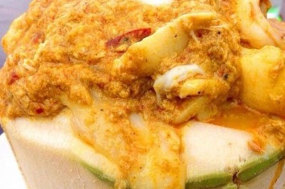 ห่อหมกมะพร้าวอ่อน