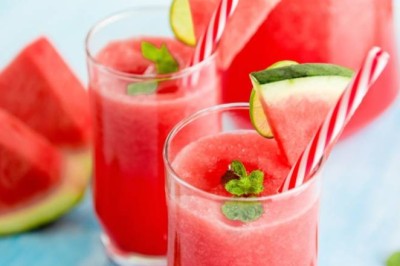 น้ำแตงโมปั่น เครื่องดื่ม