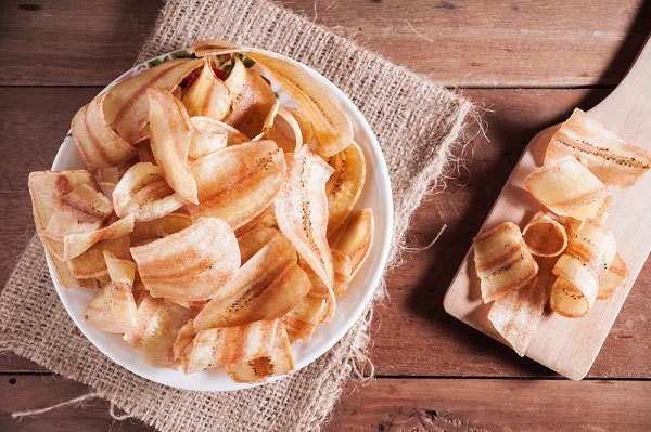 ขนมกล้วยฉาบหวาน ขนมไทย