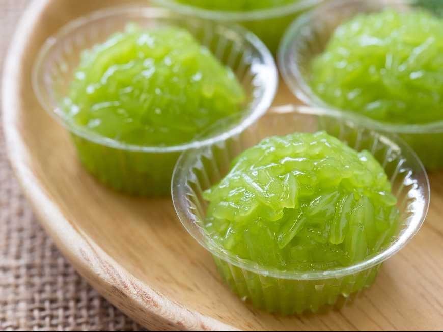 ขนมเหนียวแก้ว ขนมไทย