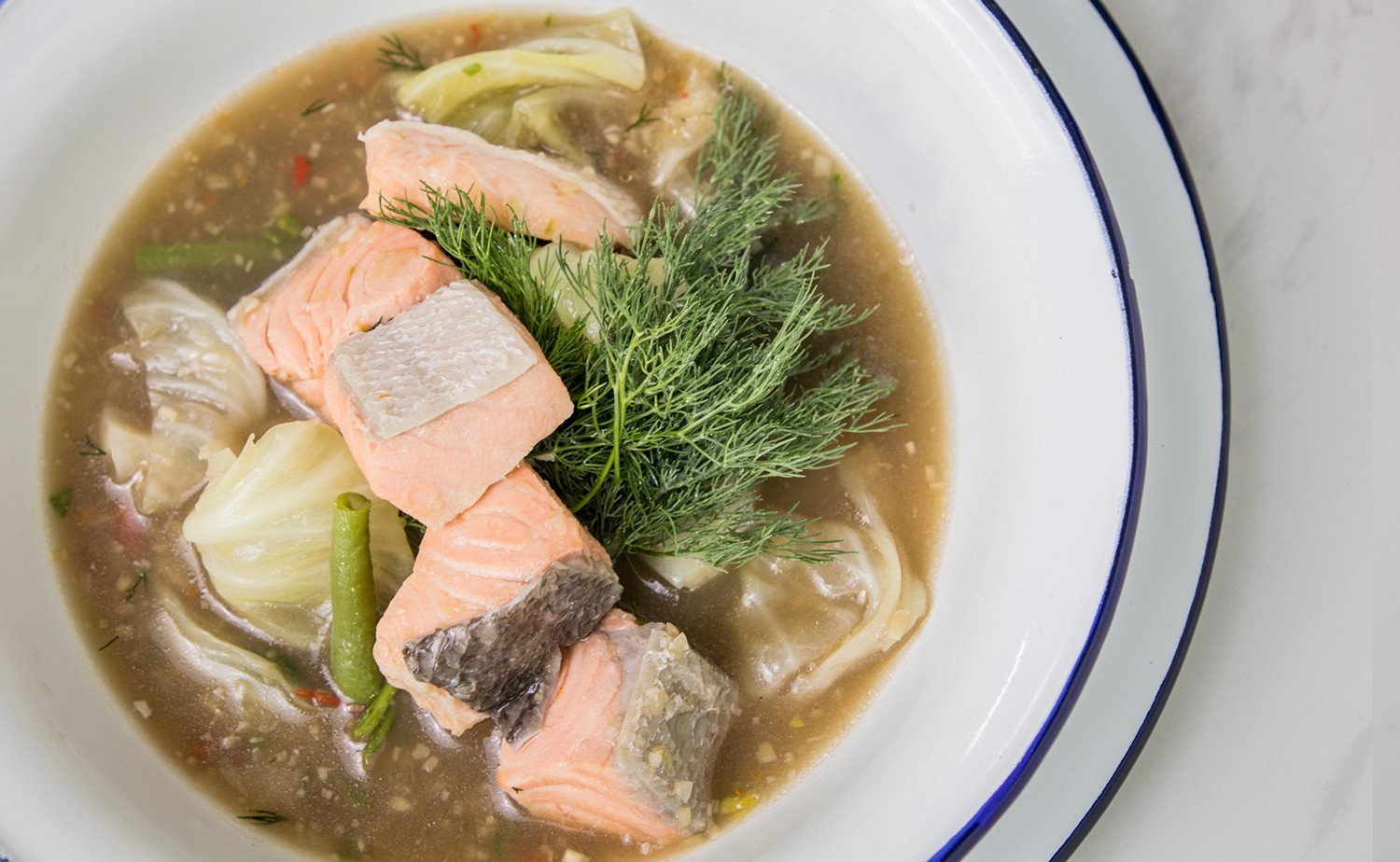 แกงอ่อมปลาแซลมอน (ดั้งเดิม) อาหารภาคเหนือ