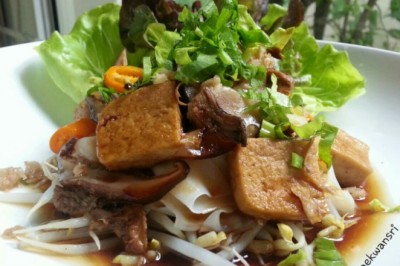 ก๋วยเตี๋ยวทรงเครื่อง เจ อาหารเจ