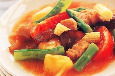 มะเขือเทศสวรรค์ อาหารเจ