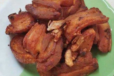 หมูสามชั้นทอด อาหารภาคใต้