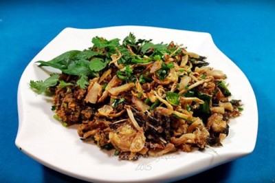 ลาบหมี่ อาหารภาคเหนือ