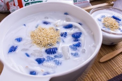 ขนมครองแครงกะทิสด ขนมไทย