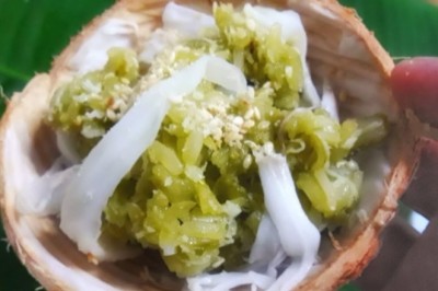 ข้าวเม่าคลุก ขนมไทย