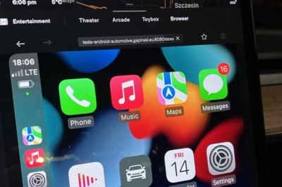 นักพัฒนาโชว์ผลงาน โม Apple CarPlay ให้ใช้ได้บน Tesla