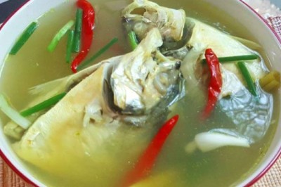 ต้มส้มปลาหัวอ่อน อาหารภาคใต้