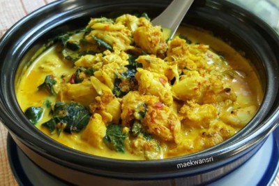 แกงปูใส่ใบชะพลู อาหารภาคใต้