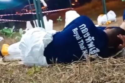 เปิดภาพทีม เก็บกู้คราบน้ำมัน นอนกลางดินกินกลางทราย ทำภารกิจรับใช้ประชาชน