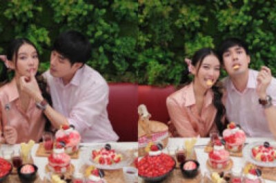 หวานกว่าไอติม!”หน่อง-แพรวา”อวดรูปคู่เข้าหมวดสวีตต้อนรับวาเลนไทน์