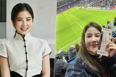 ฝน ศนันธฉัตร เผยประสบการณ์ดูบอล ที่ลอนดอน ใช้ชีวิตปกติแล้ว โควิดไม่กดดัน