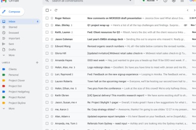 Gmail เตรียมปรับโฉมใหม่ (อีกแล้ว) ย้ายไอคอน Mail, Chat, Space, Meet ไว้ขอบด้านซ้าย