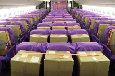 การบินไทยหาช่องทางเพิ่มรายได้ เปิดขนส่งสินค้าภายในห้องโดยสาร