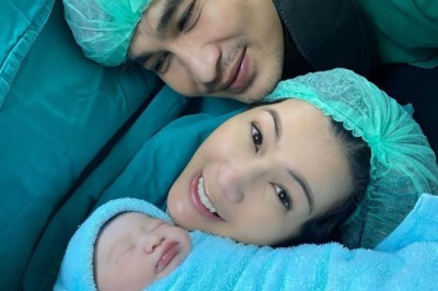 แก้ม กวินตรา โพสต์ข่าวดีรับวาเลนไทน์ คลอดลูกชายคนแรกในวันแห่งความรัก