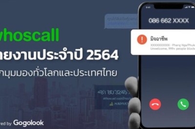 Whoscall เผยปี 2564 ยอดโทรศัพท์หลอกลวงในไทยพุ่งขึ้น 270% ข้อความหลอกลวงเพิ่มขึ้น 57%