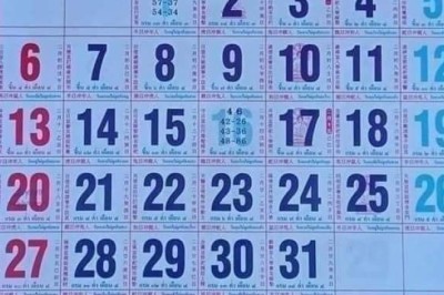 เด็ดไม่แพ้ใคร! เลขเด็ด ปกปฏิทินคำชะโนด แนวทางงวด16/3/65 2ตัวตรง มีหลายเลขให้เลือกสรร