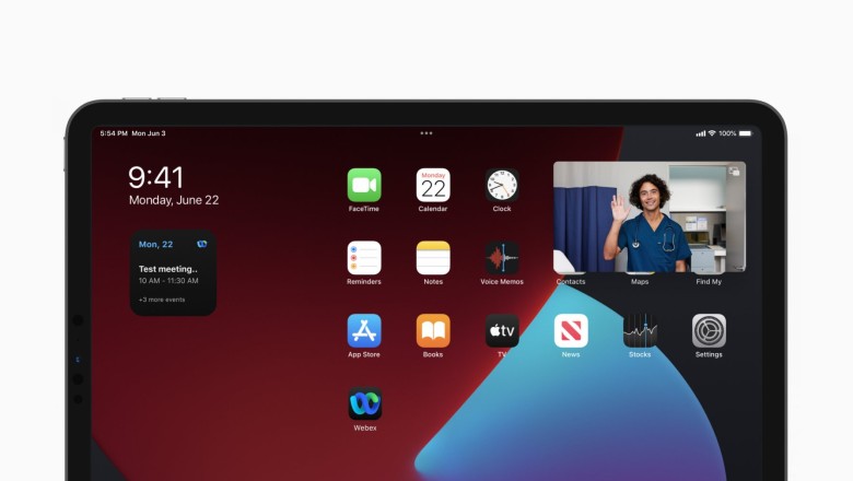 Webex ออกอัปเดตแอปบน iPad ทำจอเล็ก ใช้แอปอื่นไปด้วยได้แล้ว