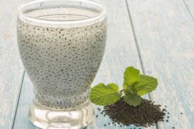 น้ำเม็ดแมงลัก เครื่องดื่ม