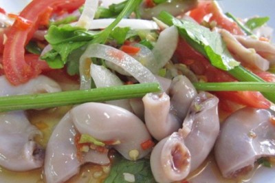 ยำไส้ตัน อาหารจานเดียว