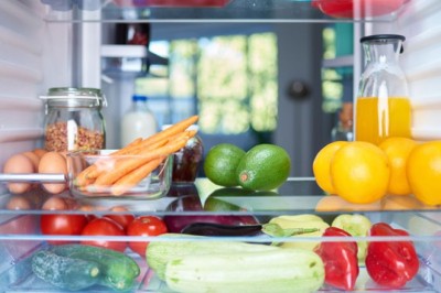 จัดระเบียบช่องผักในตู้เย็น