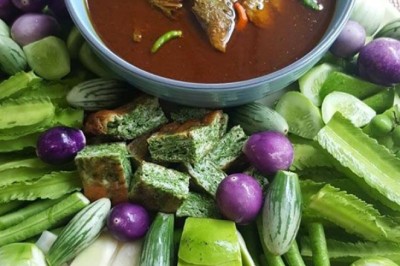 แกงไตปลาใส่กะทิ อาหารภาคใต้