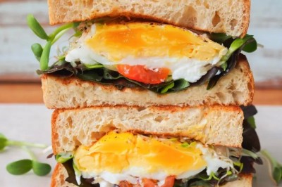 แซนด์วิชไข่ เมนูไดเอทแบบอิ่มท้อง